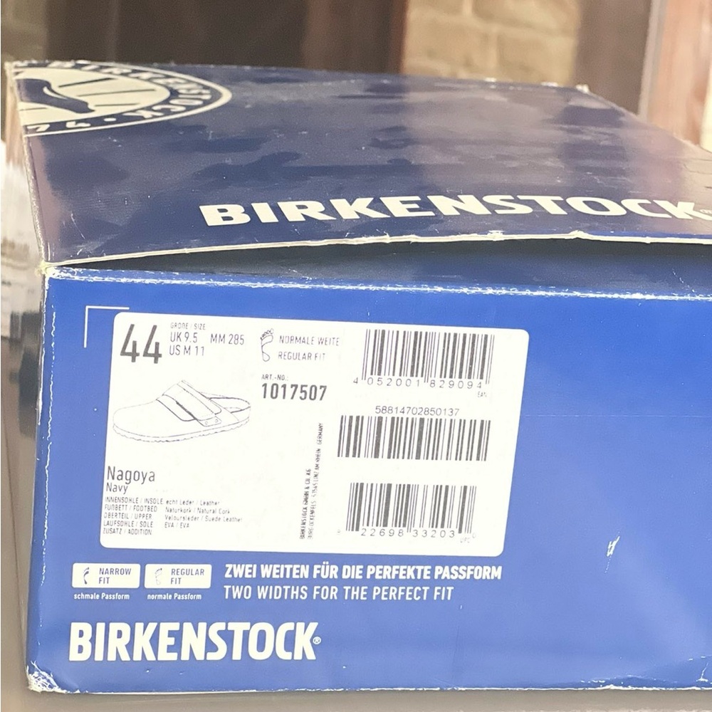 Birkenstock Nagoya Dark Blue Slip-Ons